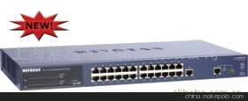 上海紫越网络科技 双千兆端口24口100M智能交换机详解
